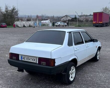 Белый ВАЗ 21099, объемом двигателя 1.5 л и пробегом 97 тыс. км за 1050 $, фото 1 на Automoto.ua