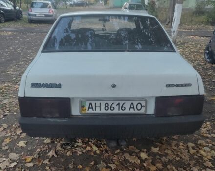 Белый ВАЗ 21099, объемом двигателя 1.5 л и пробегом 195 тыс. км за 1079 $, фото 1 на Automoto.ua