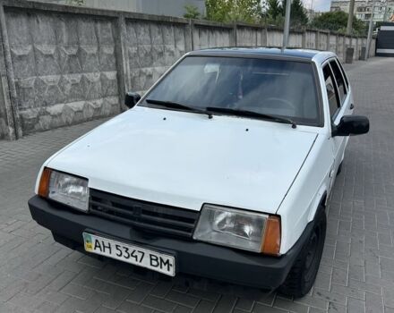 Белый ВАЗ 21099, объемом двигателя 1.5 л и пробегом 125 тыс. км за 1600 $, фото 1 на Automoto.ua