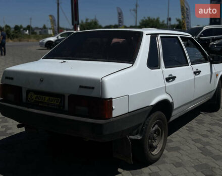 Белый ВАЗ 21099, объемом двигателя 1.5 л и пробегом 79 тыс. км за 1200 $, фото 6 на Automoto.ua