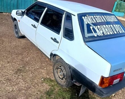 Білий ВАЗ 21099, об'ємом двигуна 1.5 л та пробігом 43 тис. км за 1400 $, фото 2 на Automoto.ua
