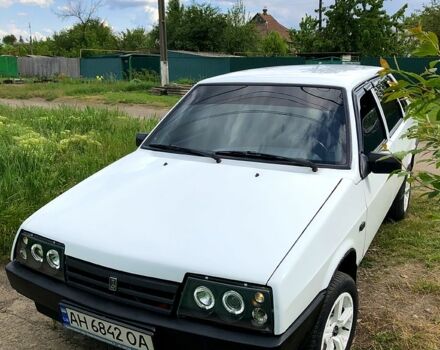 Белый ВАЗ 21099, объемом двигателя 1.6 л и пробегом 239 тыс. км за 1890 $, фото 2 на Automoto.ua