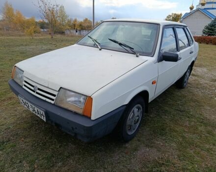 Белый ВАЗ 21099, объемом двигателя 1.5 л и пробегом 120 тыс. км за 900 $, фото 1 на Automoto.ua