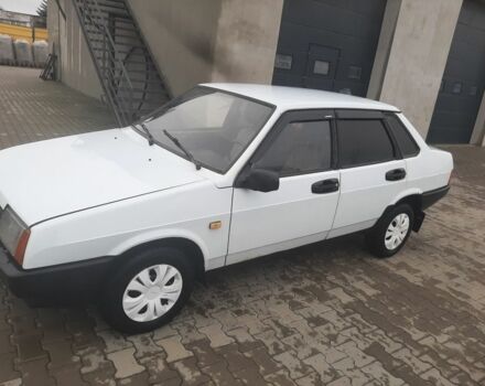 Белый ВАЗ 21099, объемом двигателя 1.5 л и пробегом 5 тыс. км за 850 $, фото 1 на Automoto.ua