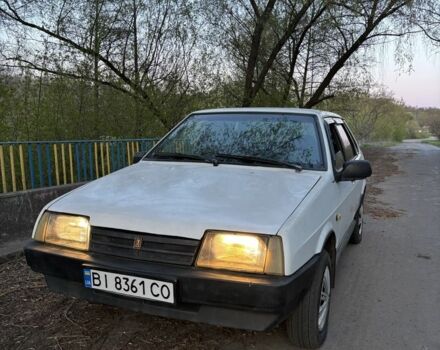 Белый ВАЗ 21099, объемом двигателя 1.5 л и пробегом 250 тыс. км за 504 $, фото 1 на Automoto.ua