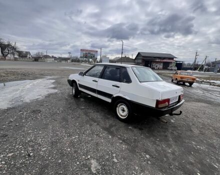 Белый ВАЗ 21099, объемом двигателя 1.5 л и пробегом 200 тыс. км за 761 $, фото 1 на Automoto.ua