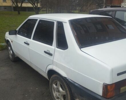 Белый ВАЗ 21099, объемом двигателя 1.3 л и пробегом 70 тыс. км за 1105 $, фото 1 на Automoto.ua