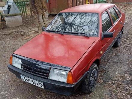 Белый ВАЗ 21099, объемом двигателя 1.5 л и пробегом 24 тыс. км за 602 $, фото 1 на Automoto.ua