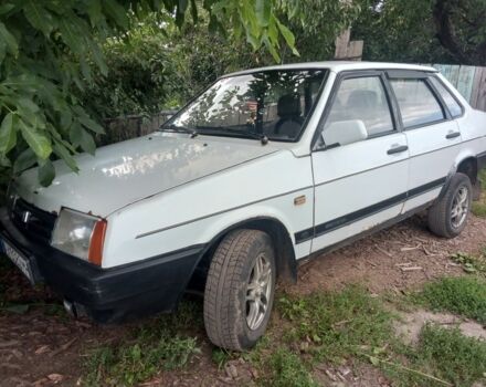 Белый ВАЗ 21099, объемом двигателя 1.5 л и пробегом 1000 тыс. км за 801 $, фото 1 на Automoto.ua