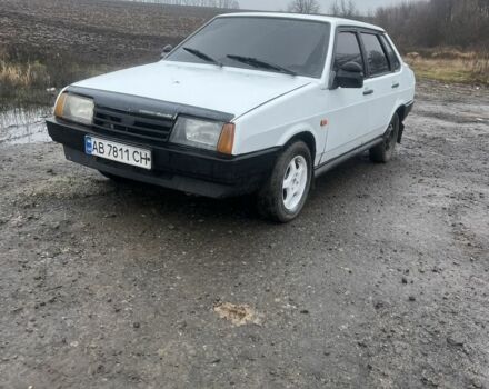 Белый ВАЗ 21099, объемом двигателя 1.5 л и пробегом 555 тыс. км за 1050 $, фото 1 на Automoto.ua