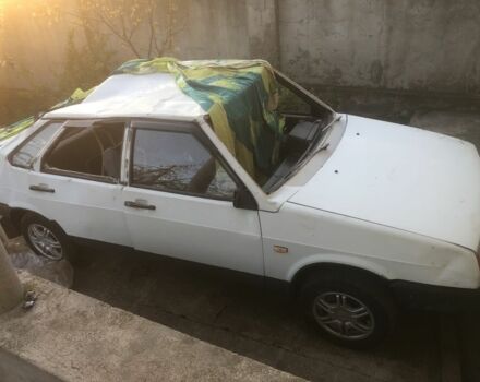 Белый ВАЗ 21099, объемом двигателя 1.5 л и пробегом 89 тыс. км за 700 $, фото 1 на Automoto.ua