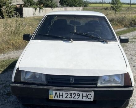 Белый ВАЗ 21099, объемом двигателя 1.5 л и пробегом 150 тыс. км за 769 $, фото 1 на Automoto.ua