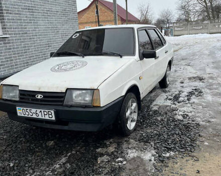 Белый ВАЗ 21099, объемом двигателя 1.5 л и пробегом 1 тыс. км за 700 $, фото 1 на Automoto.ua