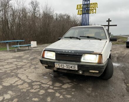 Белый ВАЗ 21099, объемом двигателя 1.5 л и пробегом 1000 тыс. км за 550 $, фото 1 на Automoto.ua