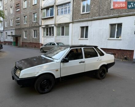 Белый ВАЗ 21099, объемом двигателя 1.5 л и пробегом 211 тыс. км за 550 $, фото 1 на Automoto.ua