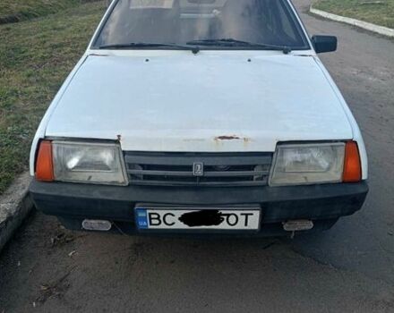 Белый ВАЗ 21099, объемом двигателя 1.5 л и пробегом 28 тыс. км за 900 $, фото 1 на Automoto.ua