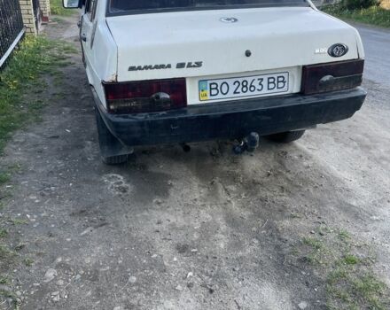Белый ВАЗ 21099, объемом двигателя 1.3 л и пробегом 3 тыс. км за 400 $, фото 1 на Automoto.ua