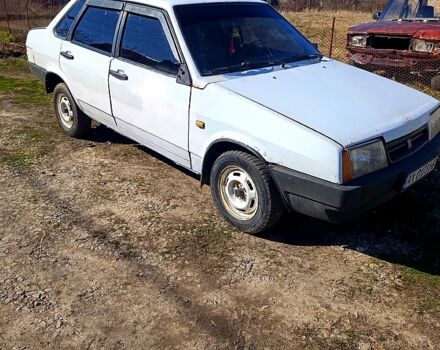 Белый ВАЗ 21099, объемом двигателя 1.5 л и пробегом 0 тыс. км за 1000 $, фото 1 на Automoto.ua