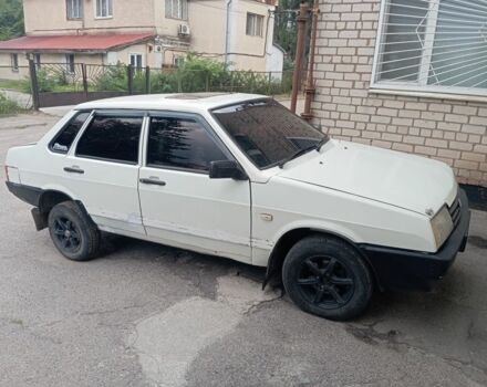 Белый ВАЗ 21099, объемом двигателя 0 л и пробегом 134 тыс. км за 620 $, фото 1 на Automoto.ua