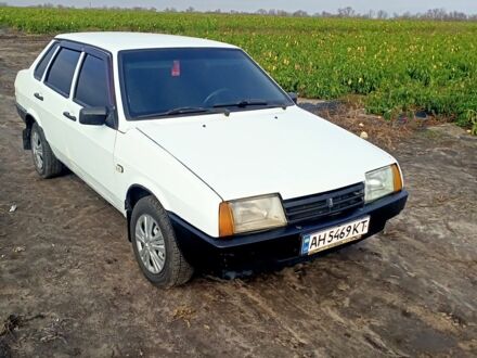 Білий ВАЗ 21099, об'ємом двигуна 1.5 л та пробігом 5 тис. км за 1350 $, фото 1 на Automoto.ua