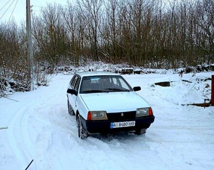 Белый ВАЗ 21099, объемом двигателя 1.5 л и пробегом 200 тыс. км за 1350 $, фото 1 на Automoto.ua