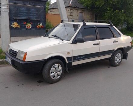 Белый ВАЗ 21099, объемом двигателя 1.5 л и пробегом 5 тыс. км за 1150 $, фото 1 на Automoto.ua