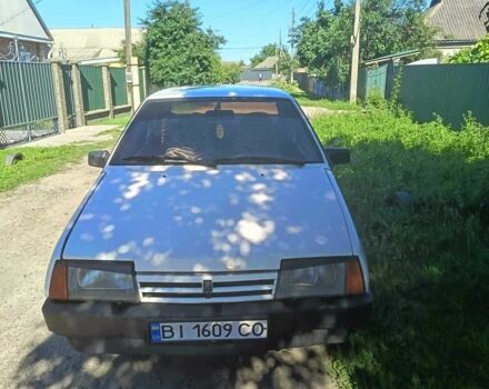 Белый ВАЗ 21099, объемом двигателя 1.5 л и пробегом 100 тыс. км за 675 $, фото 1 на Automoto.ua