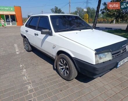 Белый ВАЗ 21099, объемом двигателя 1.5 л и пробегом 180 тыс. км за 1650 $, фото 1 на Automoto.ua