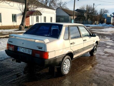 Белый ВАЗ 21099, объемом двигателя 1.5 л и пробегом 0 тыс. км за 750 $, фото 1 на Automoto.ua