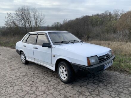 Белый ВАЗ 21099, объемом двигателя 1.5 л и пробегом 81 тыс. км за 950 $, фото 1 на Automoto.ua