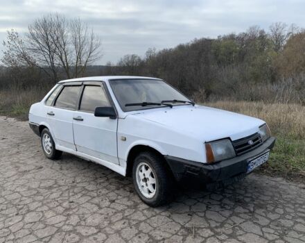 Белый ВАЗ 21099, объемом двигателя 1.5 л и пробегом 81 тыс. км за 950 $, фото 1 на Automoto.ua