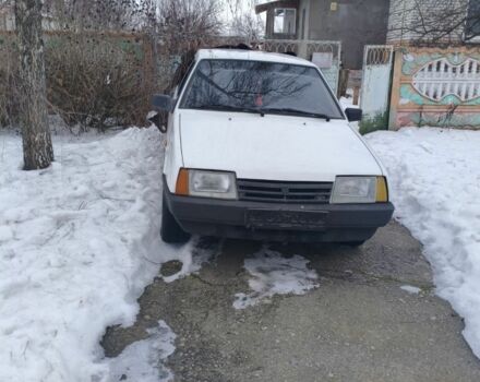Белый ВАЗ 21099, объемом двигателя 1.5 л и пробегом 200 тыс. км за 550 $, фото 1 на Automoto.ua