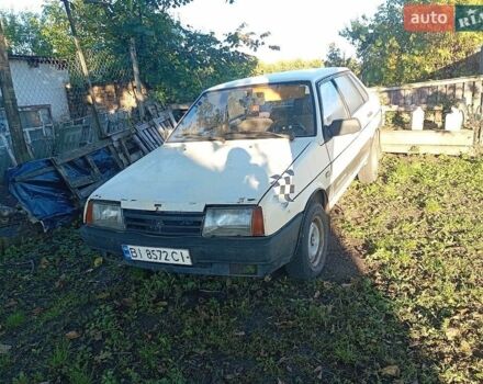 Белый ВАЗ 21099, объемом двигателя 1.5 л и пробегом 159 тыс. км за 670 $, фото 1 на Automoto.ua