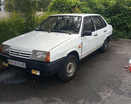 Білий ВАЗ 21099, об'ємом двигуна 1.5 л та пробігом 40 тис. км за 1050 $, фото 1 на Automoto.ua