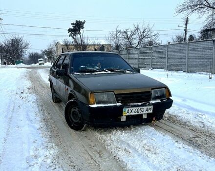 Белый ВАЗ 21099, объемом двигателя 1.5 л и пробегом 250 тыс. км за 650 $, фото 1 на Automoto.ua