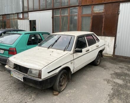 Белый ВАЗ 21099, объемом двигателя 1.5 л и пробегом 300 тыс. км за 400 $, фото 1 на Automoto.ua