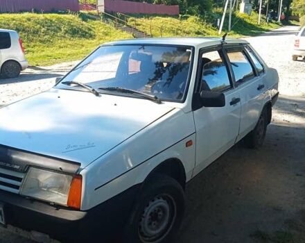Белый ВАЗ 21099, объемом двигателя 1.6 л и пробегом 200 тыс. км за 1200 $, фото 1 на Automoto.ua