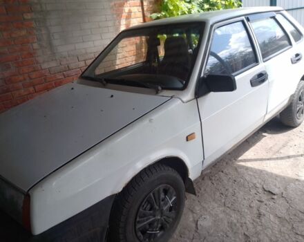 Белый ВАЗ 21099, объемом двигателя 0 л и пробегом 38 тыс. км за 1100 $, фото 1 на Automoto.ua