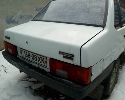 Белый ВАЗ 21099, объемом двигателя 1.5 л и пробегом 45 тыс. км за 1200 $, фото 1 на Automoto.ua