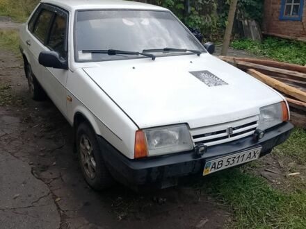 ВАЗ 21099 1998 у Ромнах на Automoto.ua Білий ВАЗ 21099, об'ємом двигуна 1.5 л та пробігом 235 тис. км за 1200 $, фото 1 на Automoto.ua