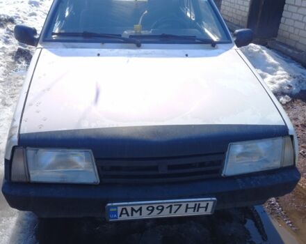 Белый ВАЗ 21099, объемом двигателя 1.5 л и пробегом 250 тыс. км за 1300 $, фото 1 на Automoto.ua