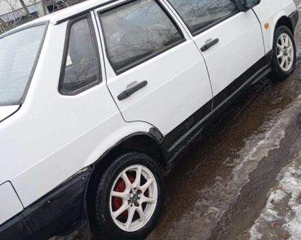 Белый ВАЗ 21099, объемом двигателя 1.5 л и пробегом 255 тыс. км за 977 $, фото 1 на Automoto.ua