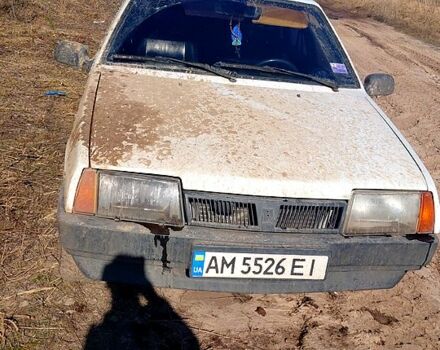Белый ВАЗ 21099, объемом двигателя 1.5 л и пробегом 140 тыс. км за 500 $, фото 1 на Automoto.ua