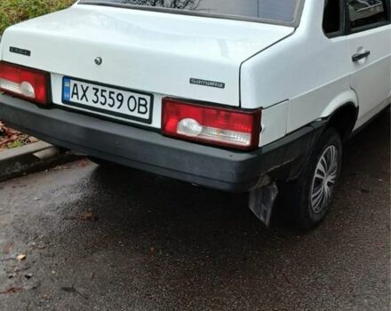 Белый ВАЗ 21099, объемом двигателя 1.5 л и пробегом 180 тыс. км за 1500 $, фото 1 на Automoto.ua