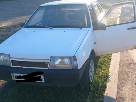 Белый ВАЗ 21099, объемом двигателя 1.5 л и пробегом 251 тыс. км за 503 $, фото 1 на Automoto.ua