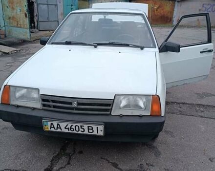 Белый ВАЗ 21099, объемом двигателя 1.5 л и пробегом 136 тыс. км за 1200 $, фото 1 на Automoto.ua