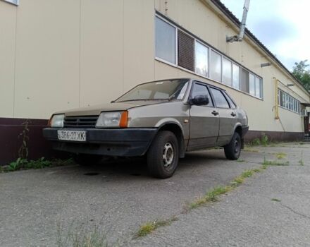 Белый ВАЗ 21099, объемом двигателя 1 л и пробегом 300 тыс. км за 900 $, фото 1 на Automoto.ua