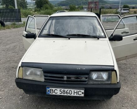 Белый ВАЗ 21099, объемом двигателя 1.5 л и пробегом 255 тыс. км за 500 $, фото 1 на Automoto.ua