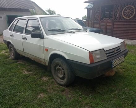 Белый ВАЗ 21099, объемом двигателя 1.5 л и пробегом 197 тыс. км за 900 $, фото 1 на Automoto.ua