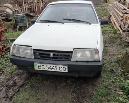 Белый ВАЗ 21099, объемом двигателя 1.5 л и пробегом 220 тыс. км за 358 $, фото 1 на Automoto.ua
